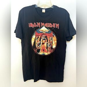 COPY - NWOT (Unisex S) Iron Maiden Black Cotton Band T-Shirt - Heavy Metal Tee